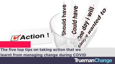 Five top tips for taking action